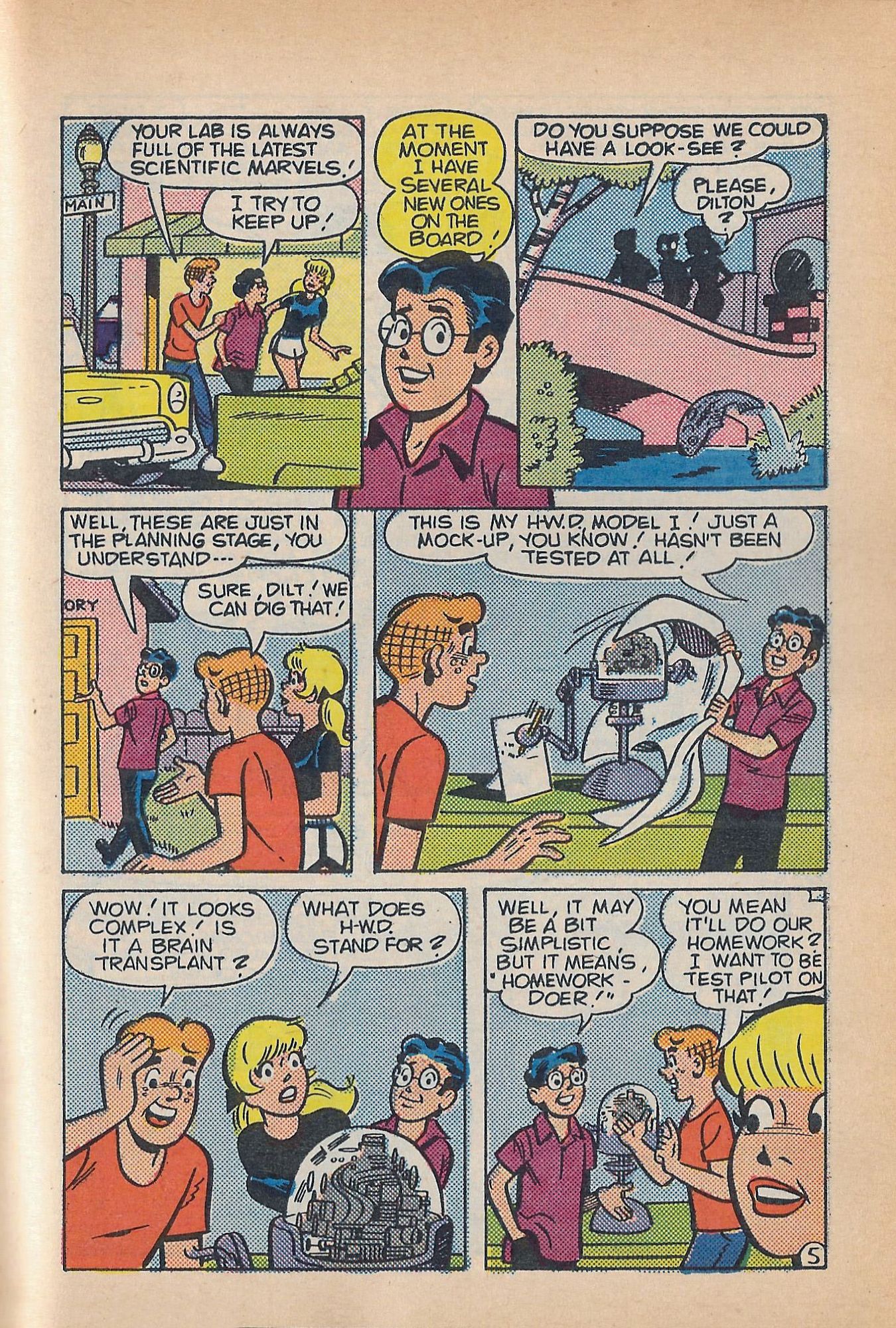Read online Jughead Jones Comics Digest comic -  Issue #58 - 71