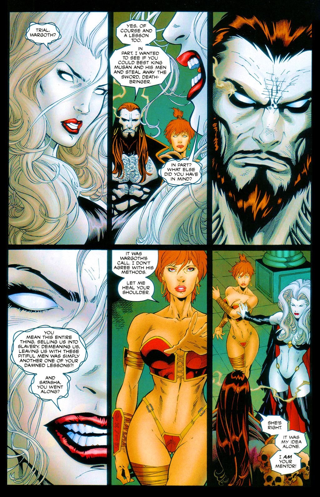 Read online Brian Pulido's Lady Death: Abandon All Hope comic -  Issue #3 - 11