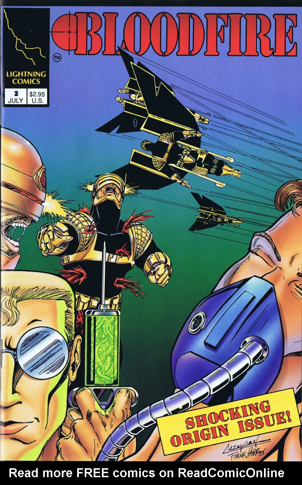 Read online Bloodfire comic -  Issue #2 - 1