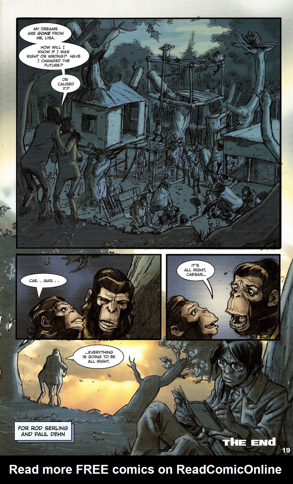 Read online Revolution on the Planet of the Apes comic -  Issue #6 - 19