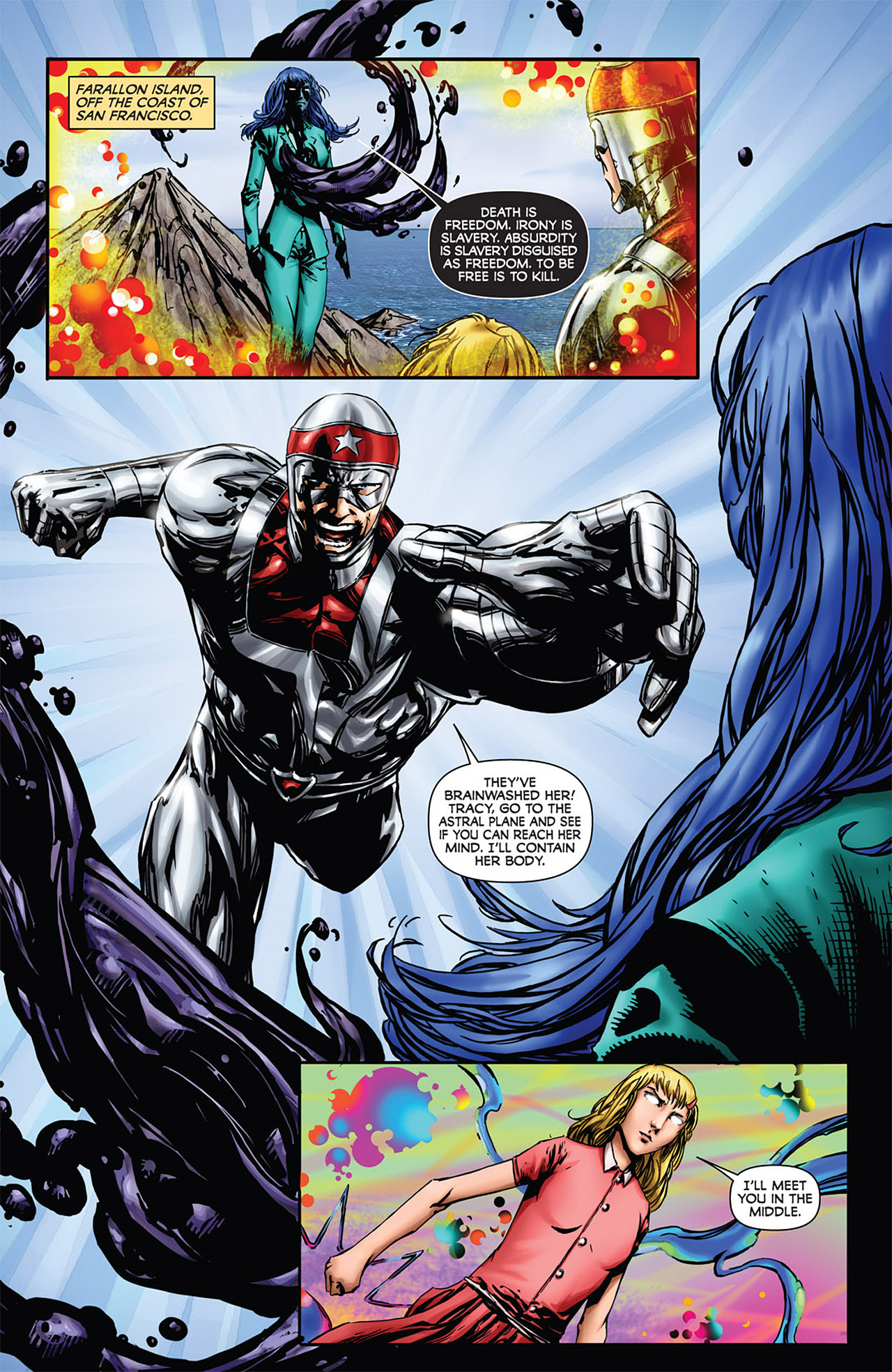 Read online Kirby: Genesis - Silver Star comic -  Issue #5 - 21