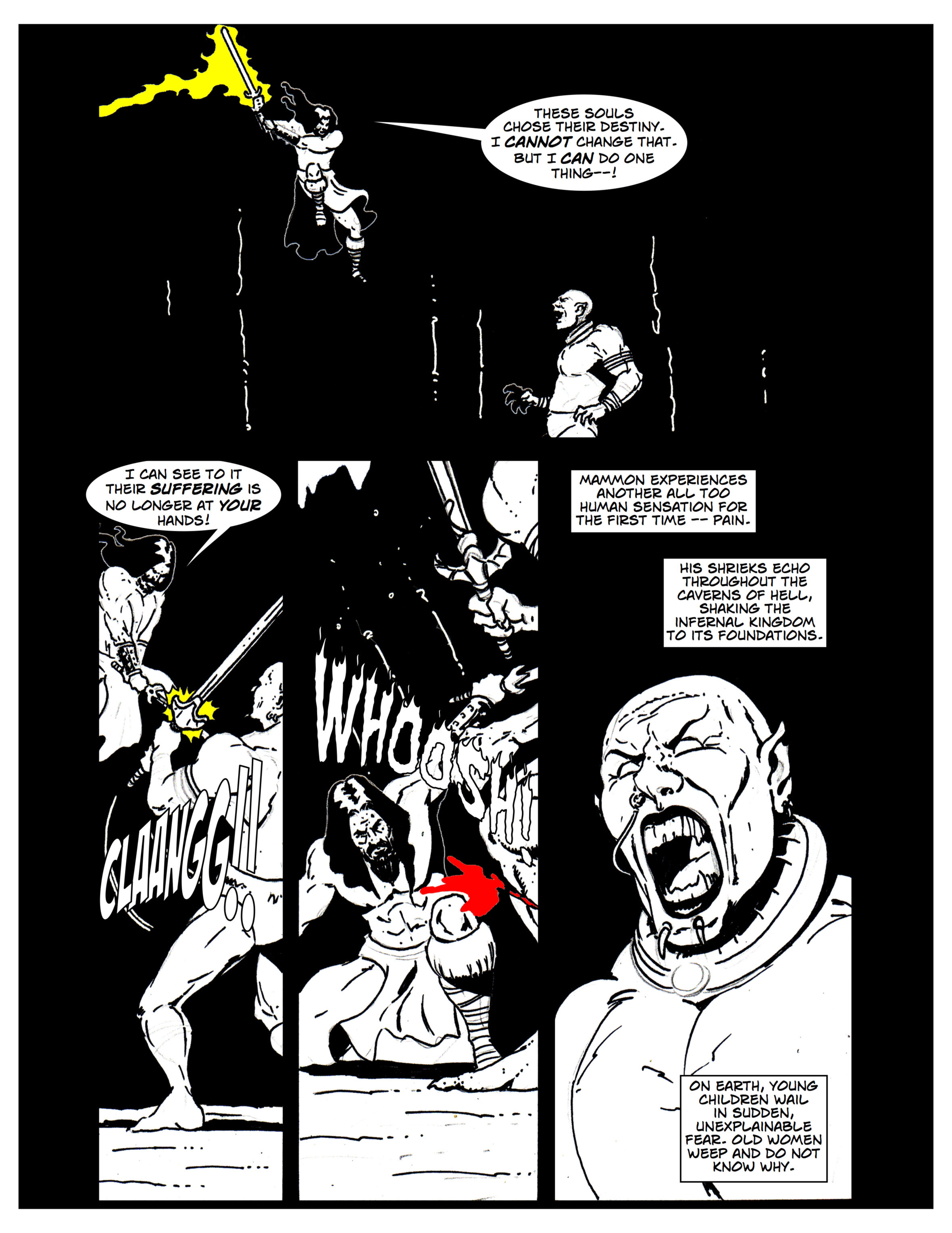 Read online Jesus Christ Demon Slayer comic -  Issue #1 - 19