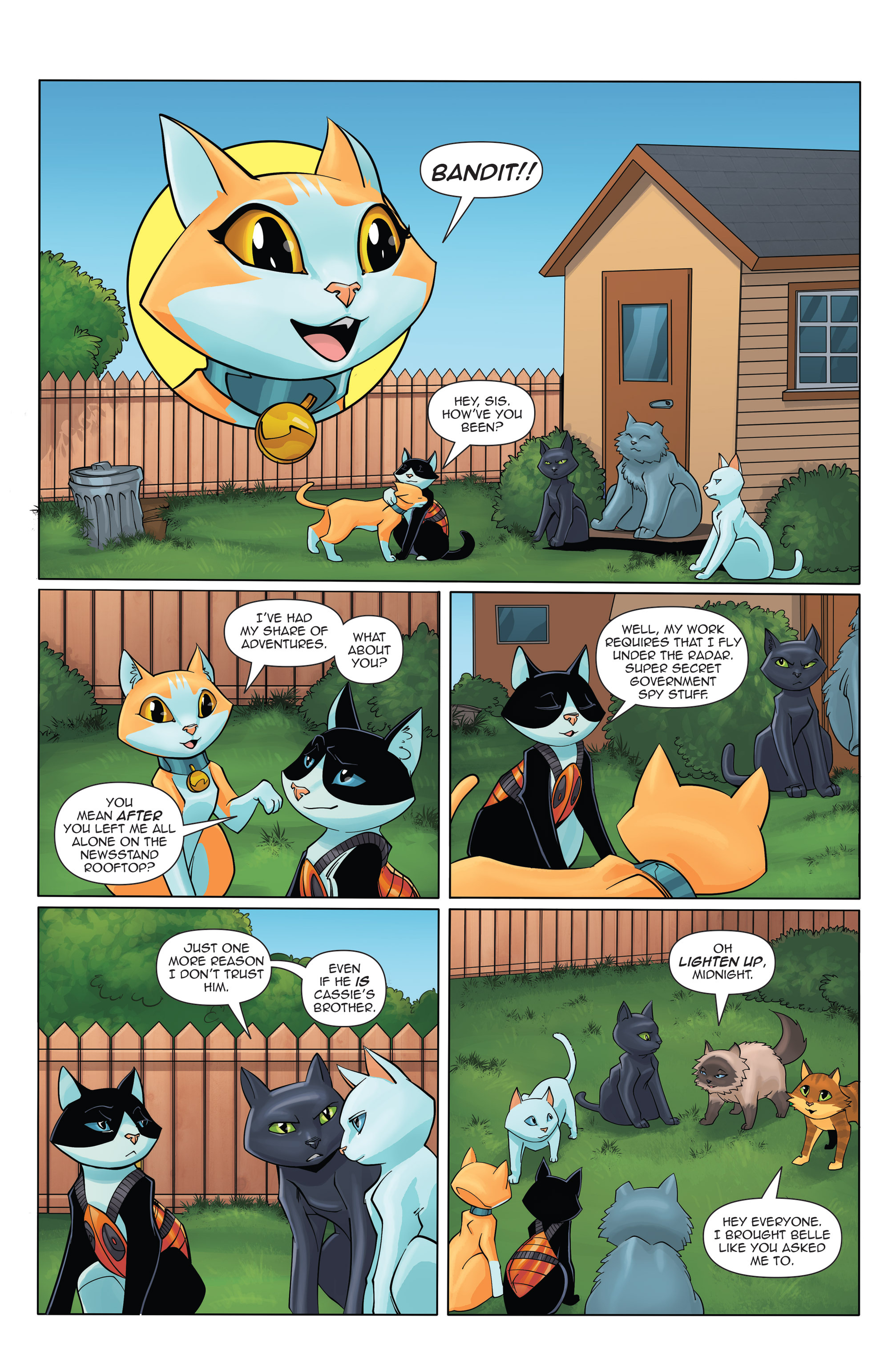 Read online Hero Cats comic -  Issue #7 - 13