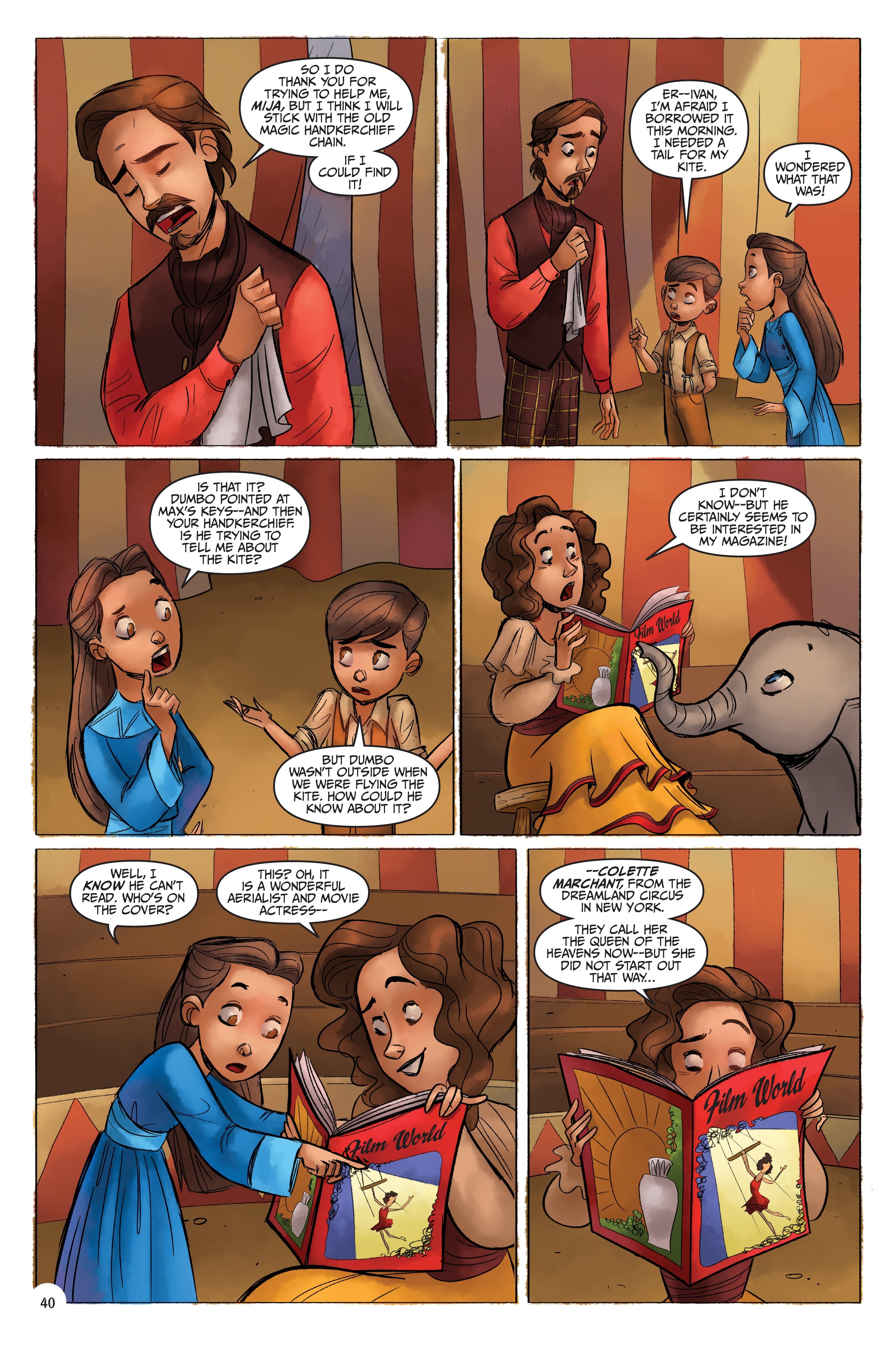 Read online Disney Dumbo: Friends in High Places comic -  Issue # Full - 41