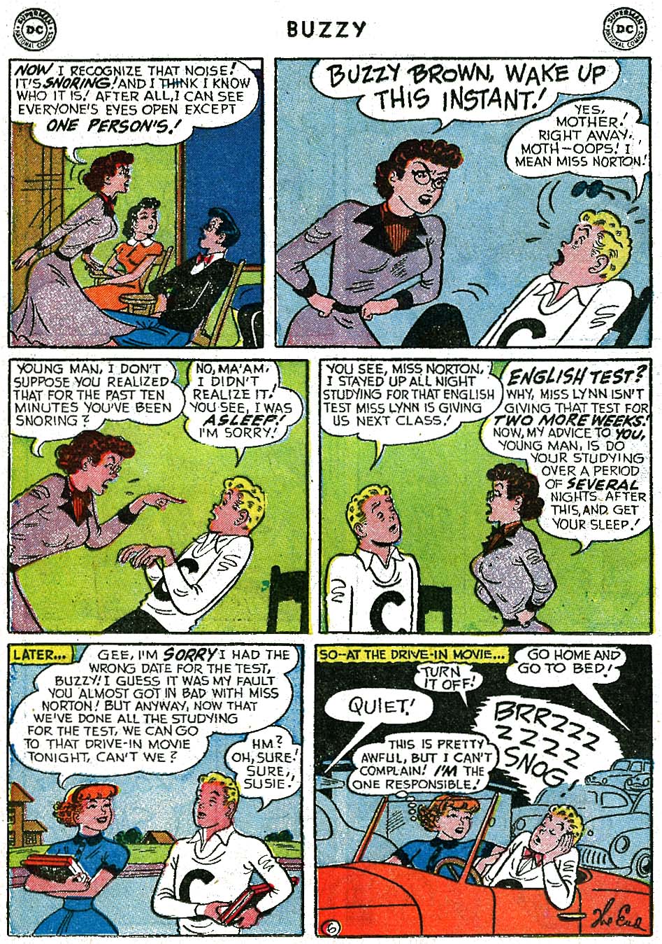 Read online Buzzy comic -  Issue #55 - 16