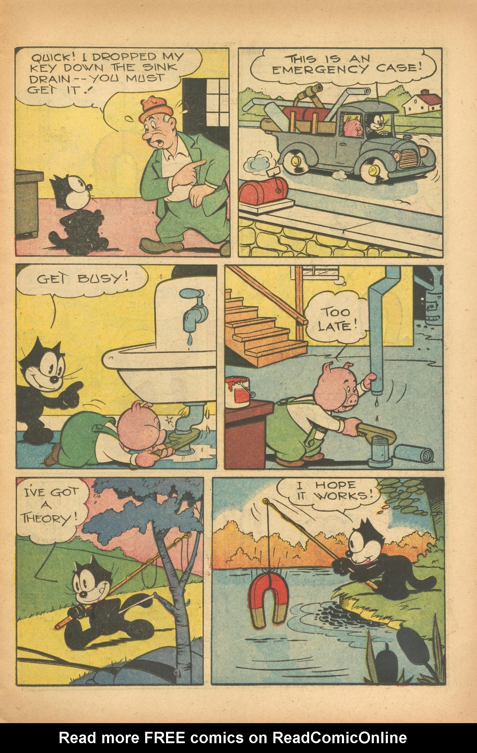 Read online Felix the Cat (1951) comic -  Issue #22 - 11