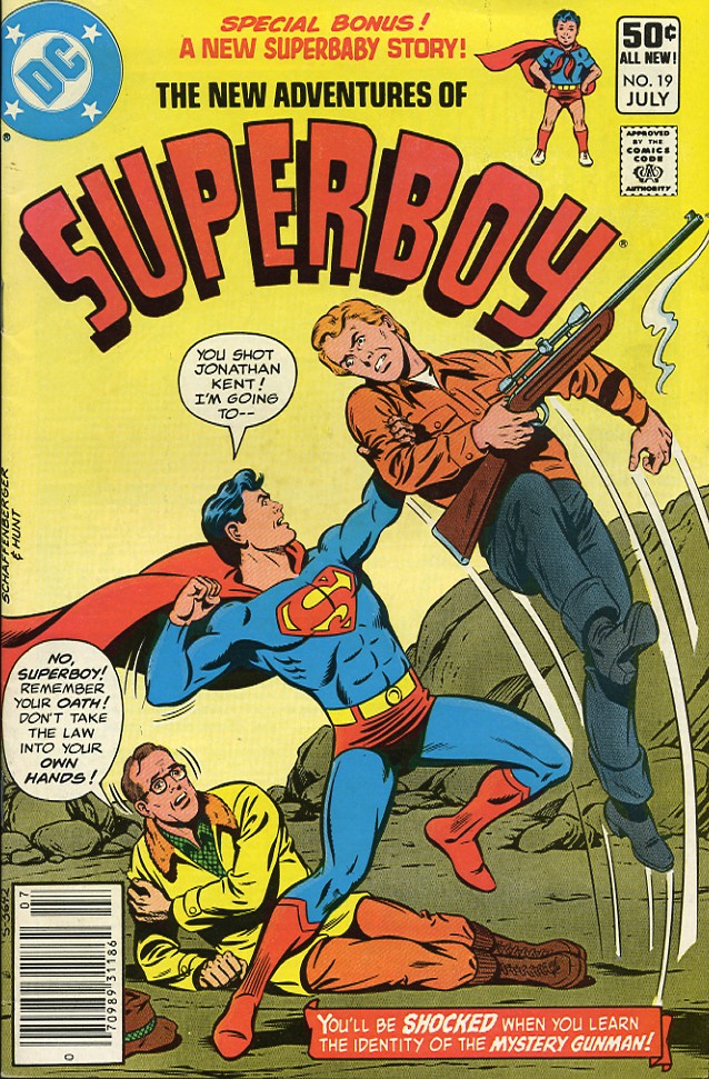 Read online The New Adventures of Superboy comic -  Issue #19 - 1