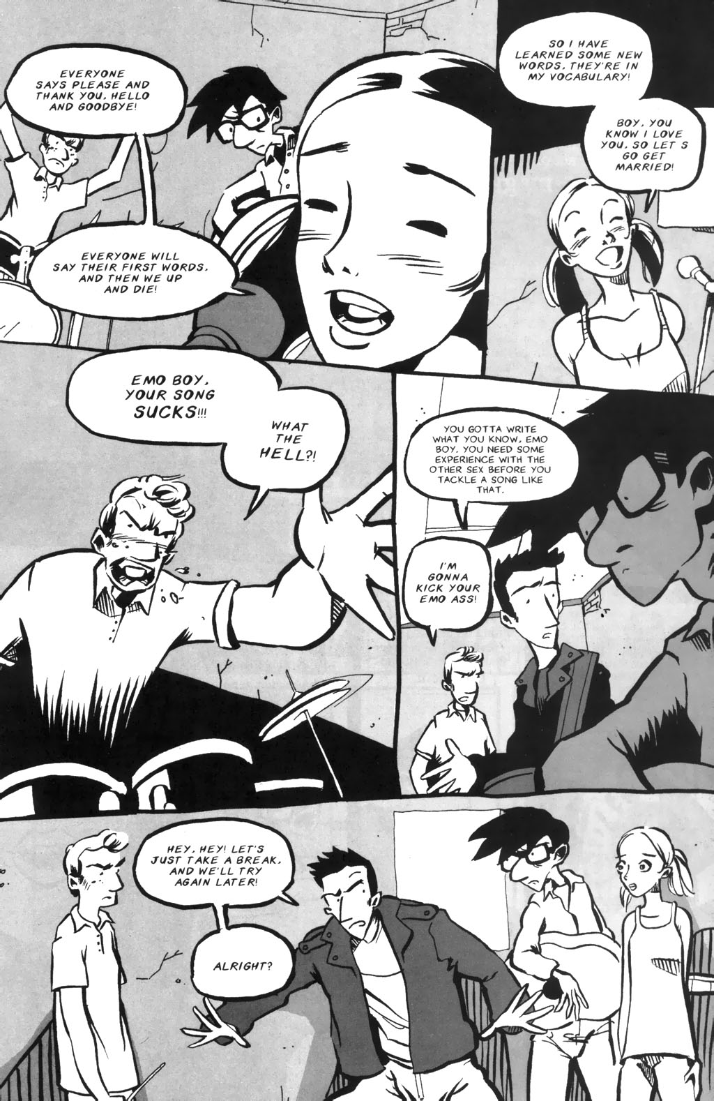 Read online Emo Boy comic -  Issue #1 - 10