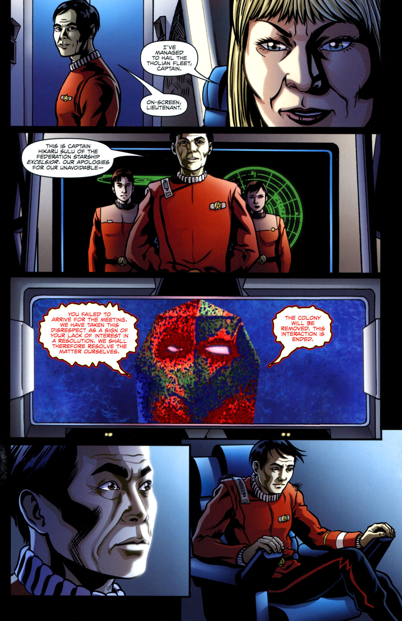 Read online Star Trek: Captain's Log comic -  Issue # Issue Sulu - 18