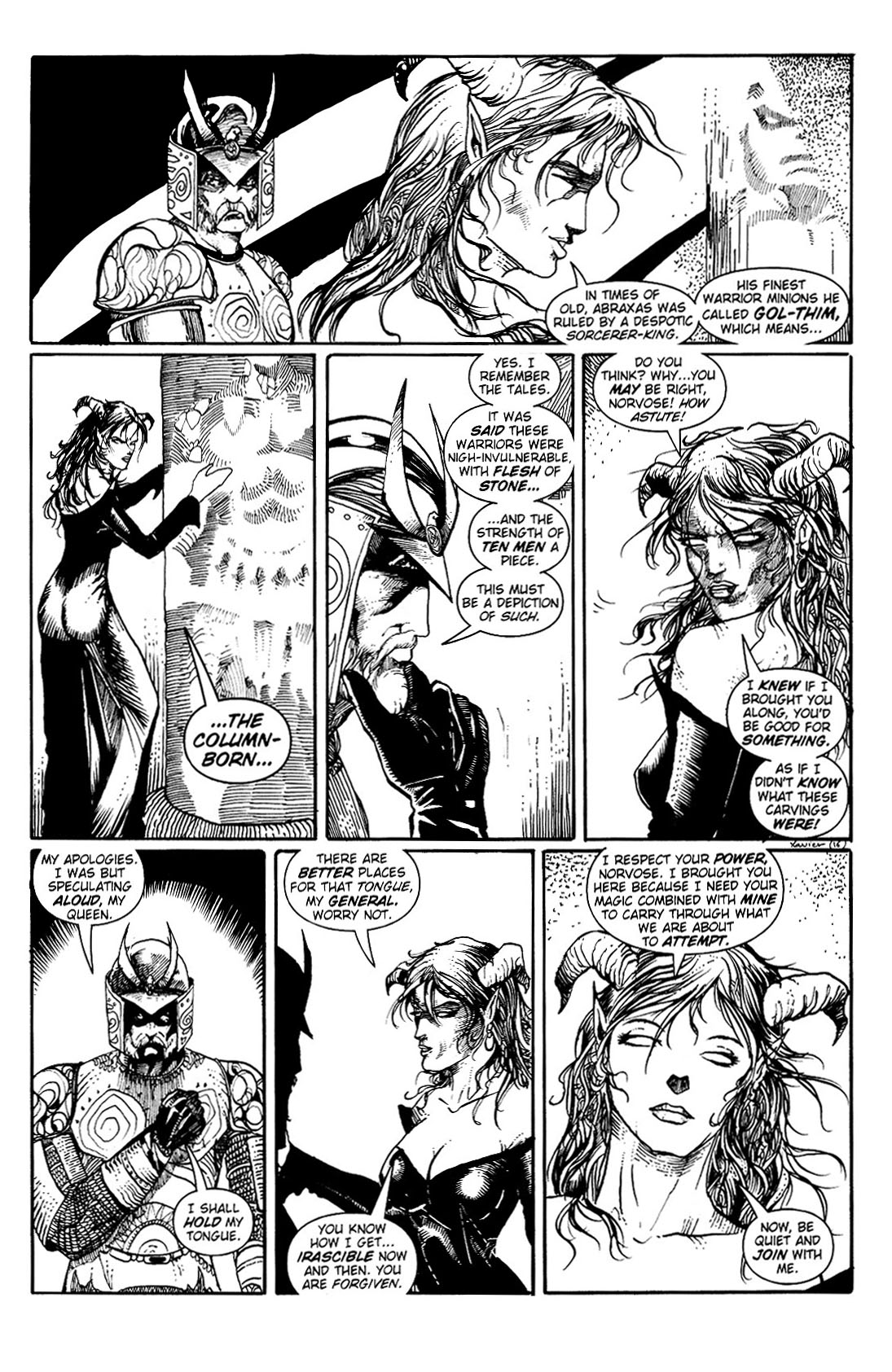 Read online Legendlore comic -  Issue #7 - 20