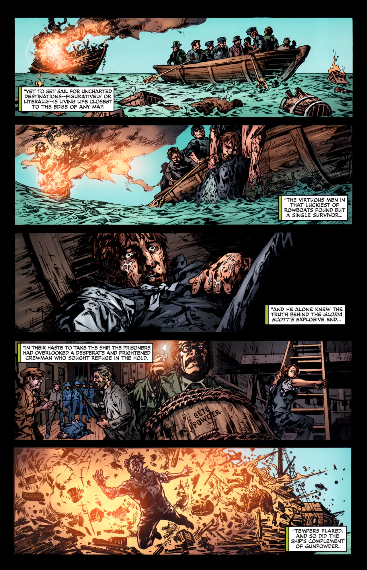 Read online Sherlock Holmes: Year One comic -  Issue #5 - 13