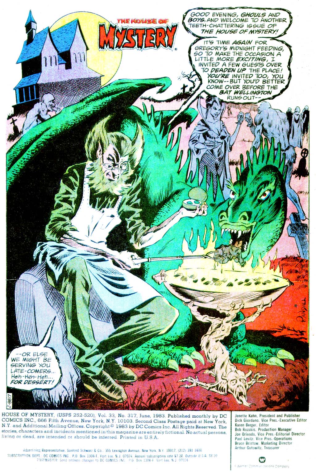 Read online House of Mystery (1951) comic -  Issue #317 - 2