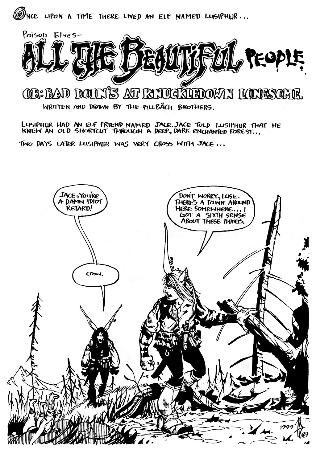 Read online Poison Elves (1995) comic -  Issue #61 - 3