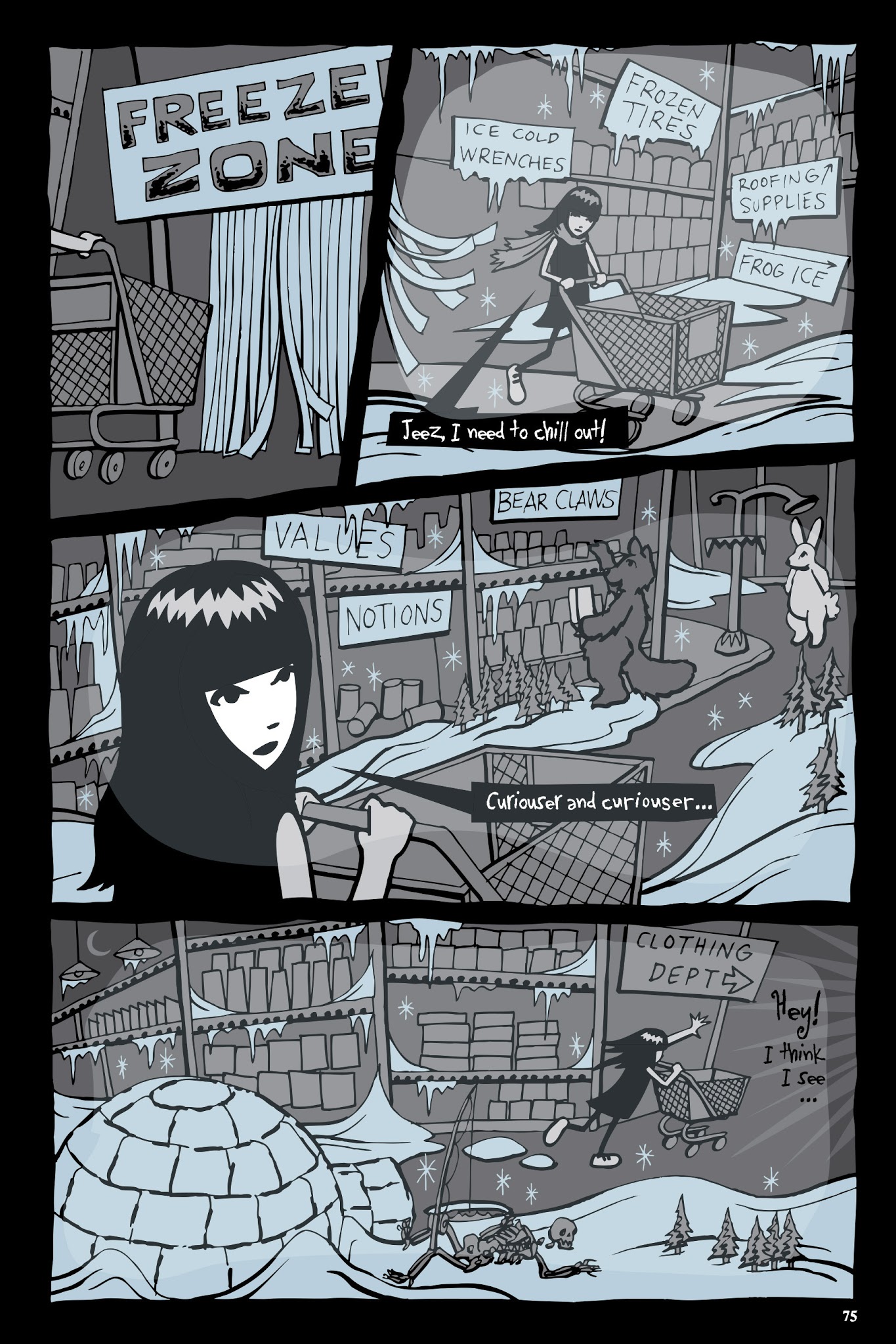 Read online The Complete Emily The Strange: All Things Strange comic -  Issue # TPB - 73