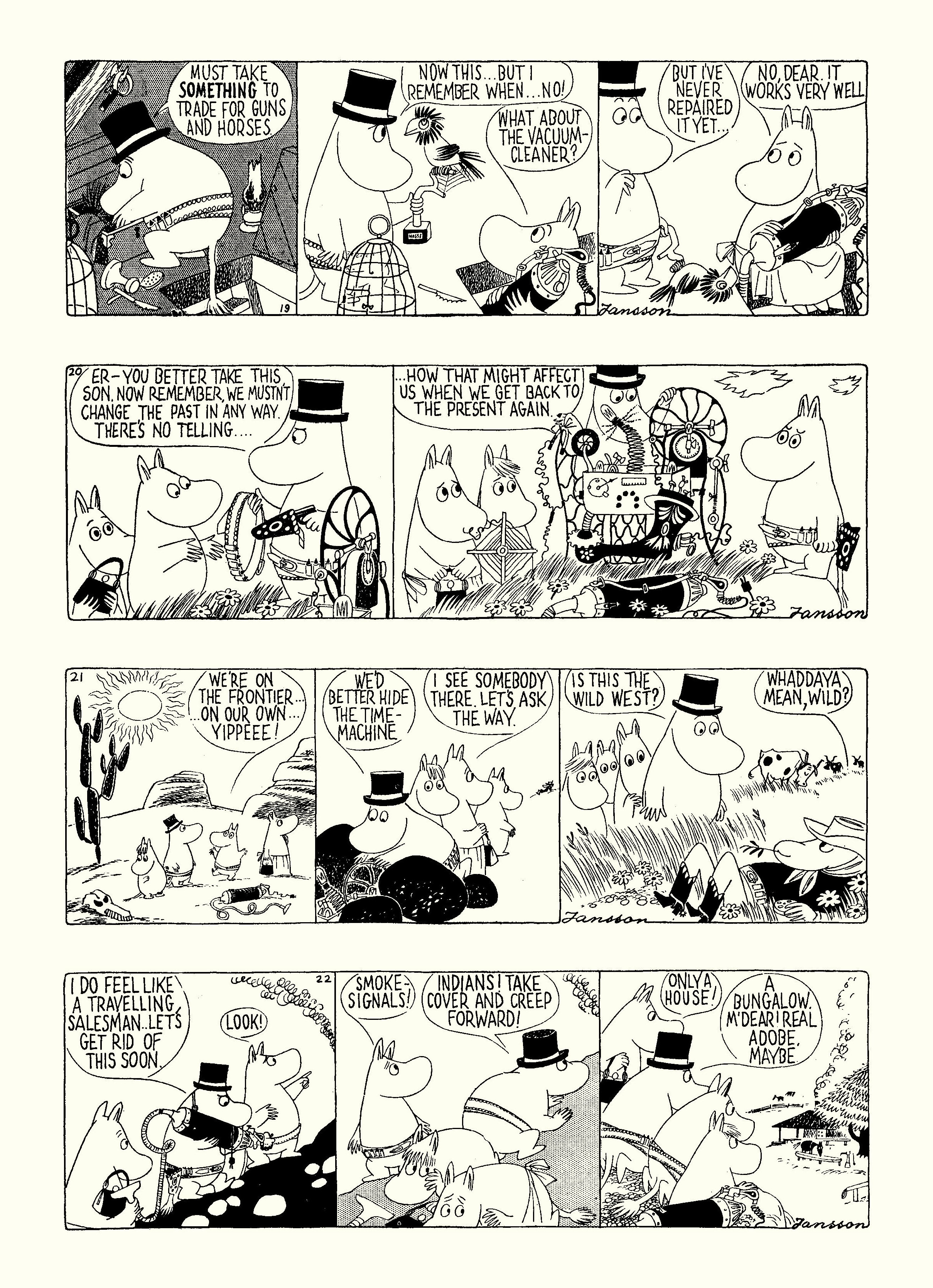 Read online Moomin: The Complete Tove Jansson Comic Strip comic -  Issue # TPB 4 - 11