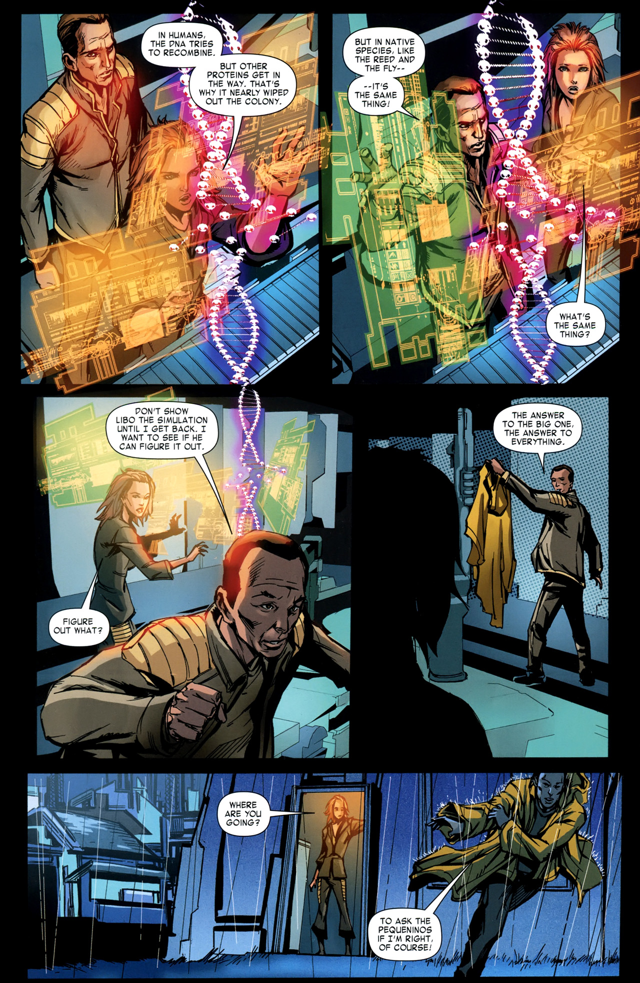 Read online Orson Scott Card's Speaker for the Dead comic -  Issue #1 - 11