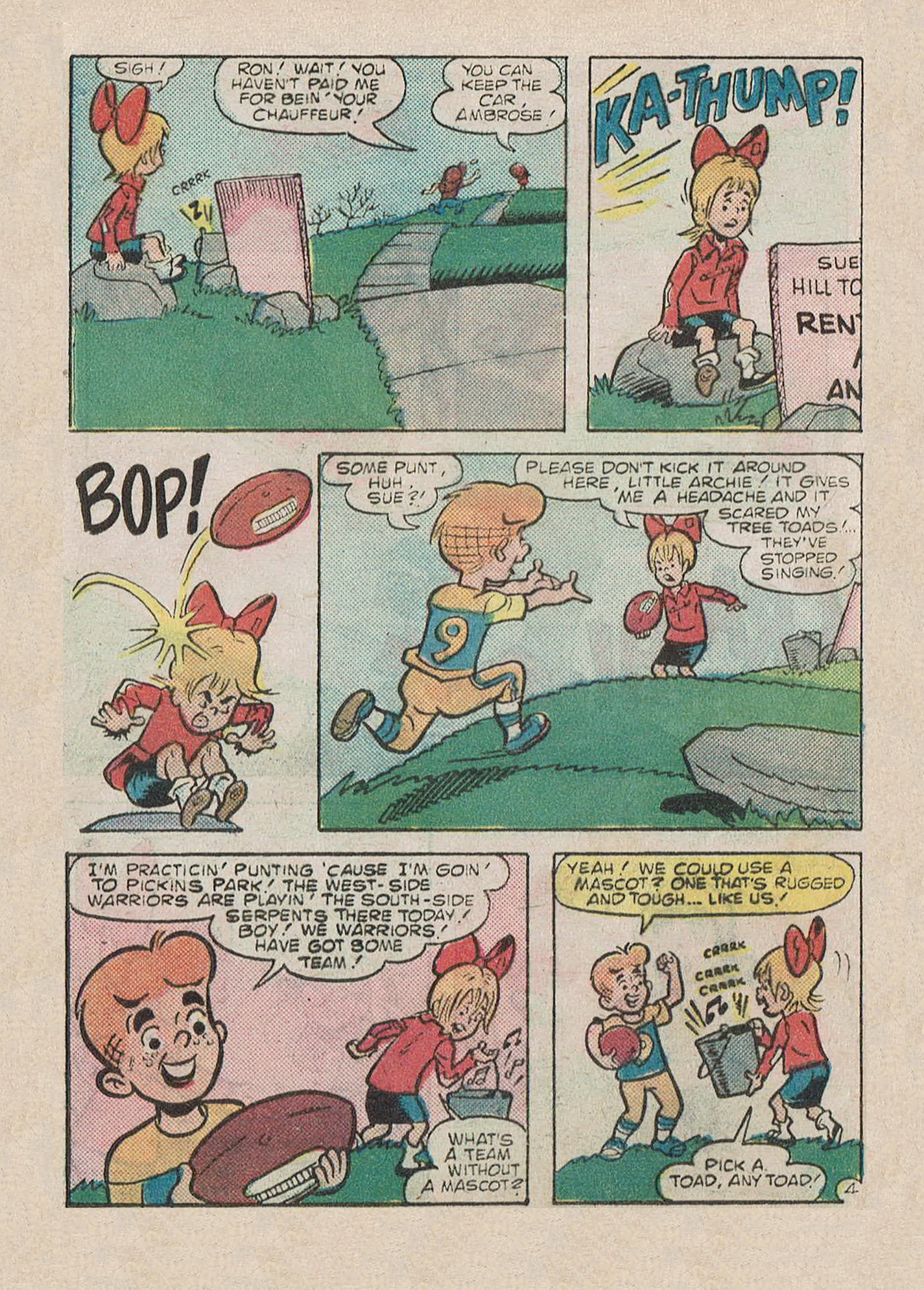 Read online Little Archie Comics Digest Magazine comic -  Issue #25 - 16