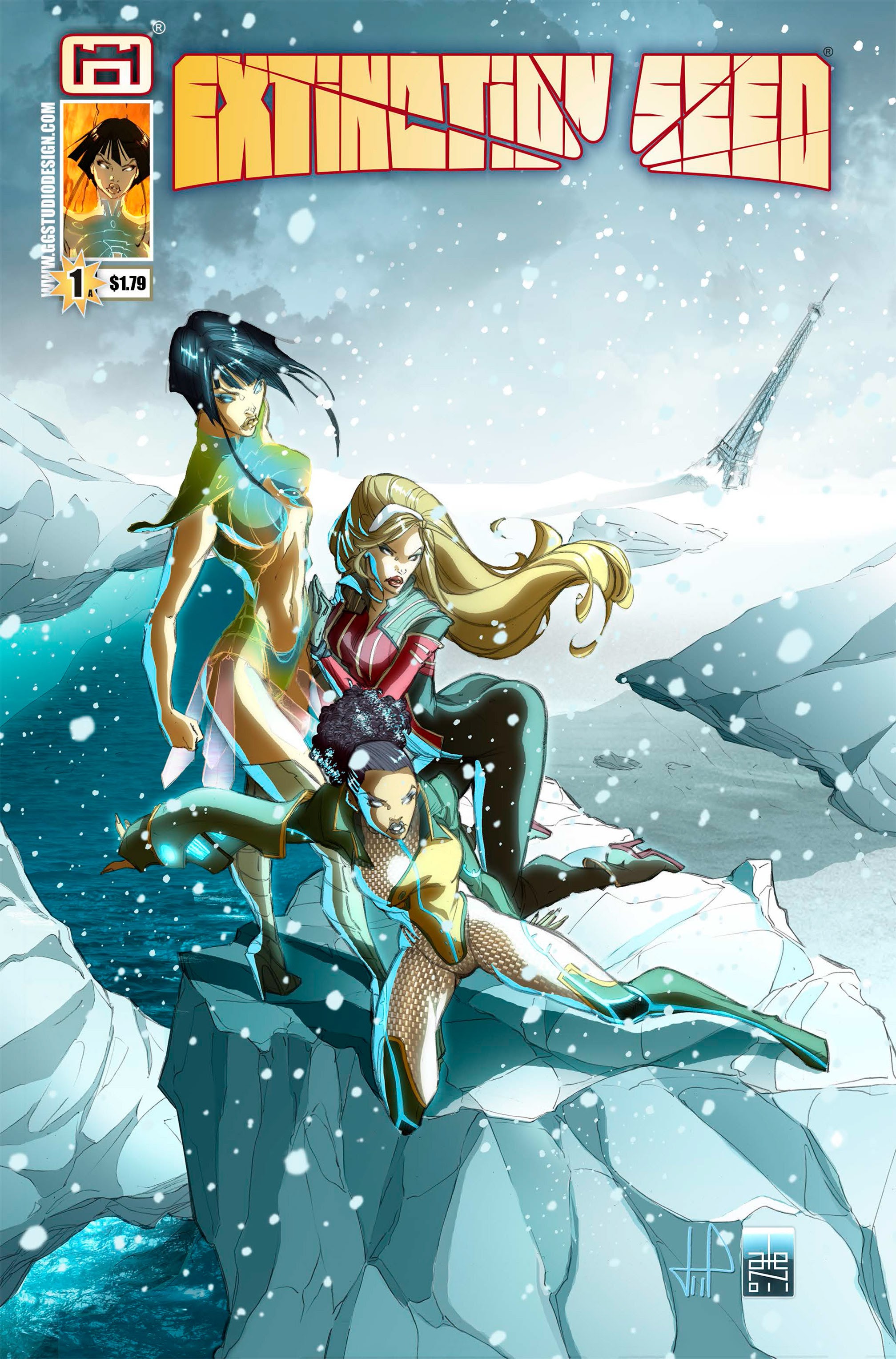 Read online Extinction Seed comic -  Issue #1 - 1
