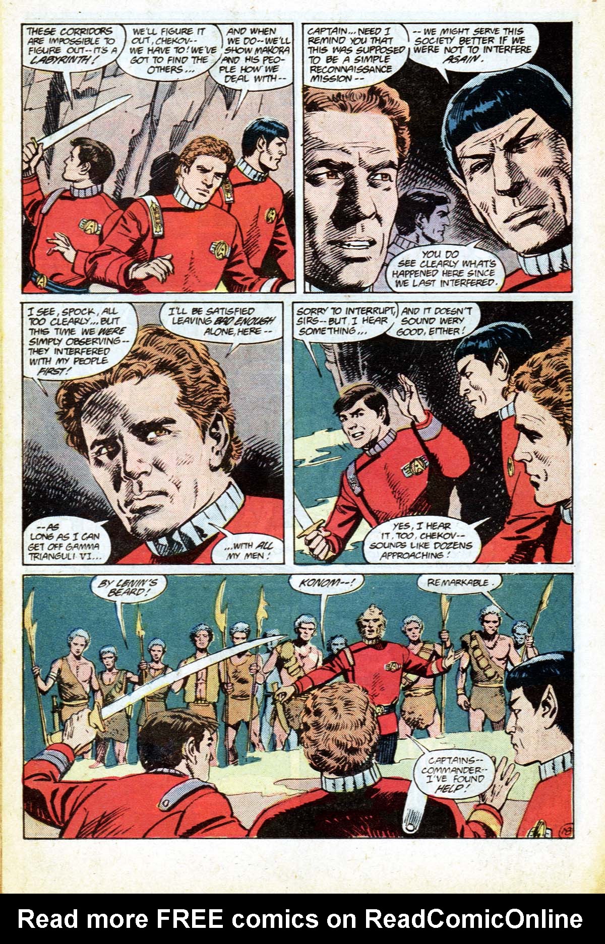 Read online Star Trek (1984) comic -  Issue #43 - 20
