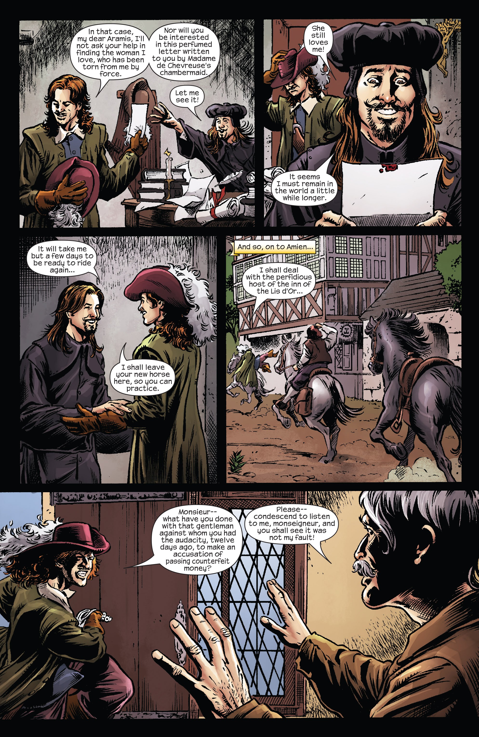 Read online Marvel Illustrated: The Three Musketeers comic -  Issue #3 - 18