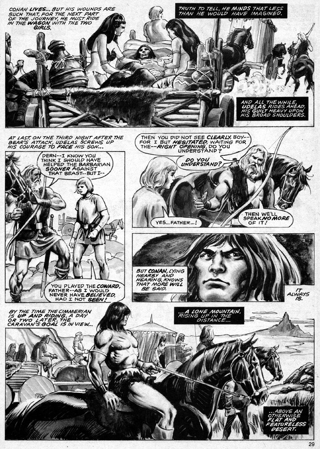 Read online The Savage Sword Of Conan comic -  Issue #69 - 29