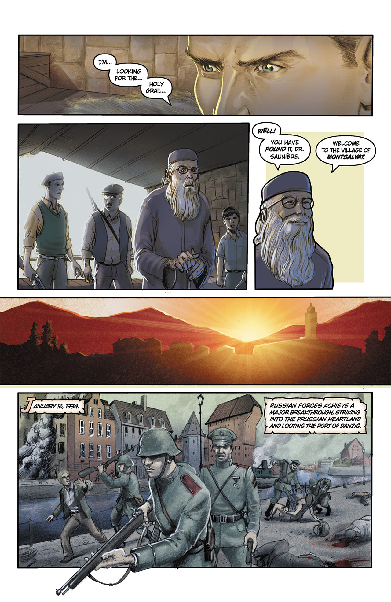 Read online Rex Mundi (2006) comic -  Issue # TPB 5 - 122