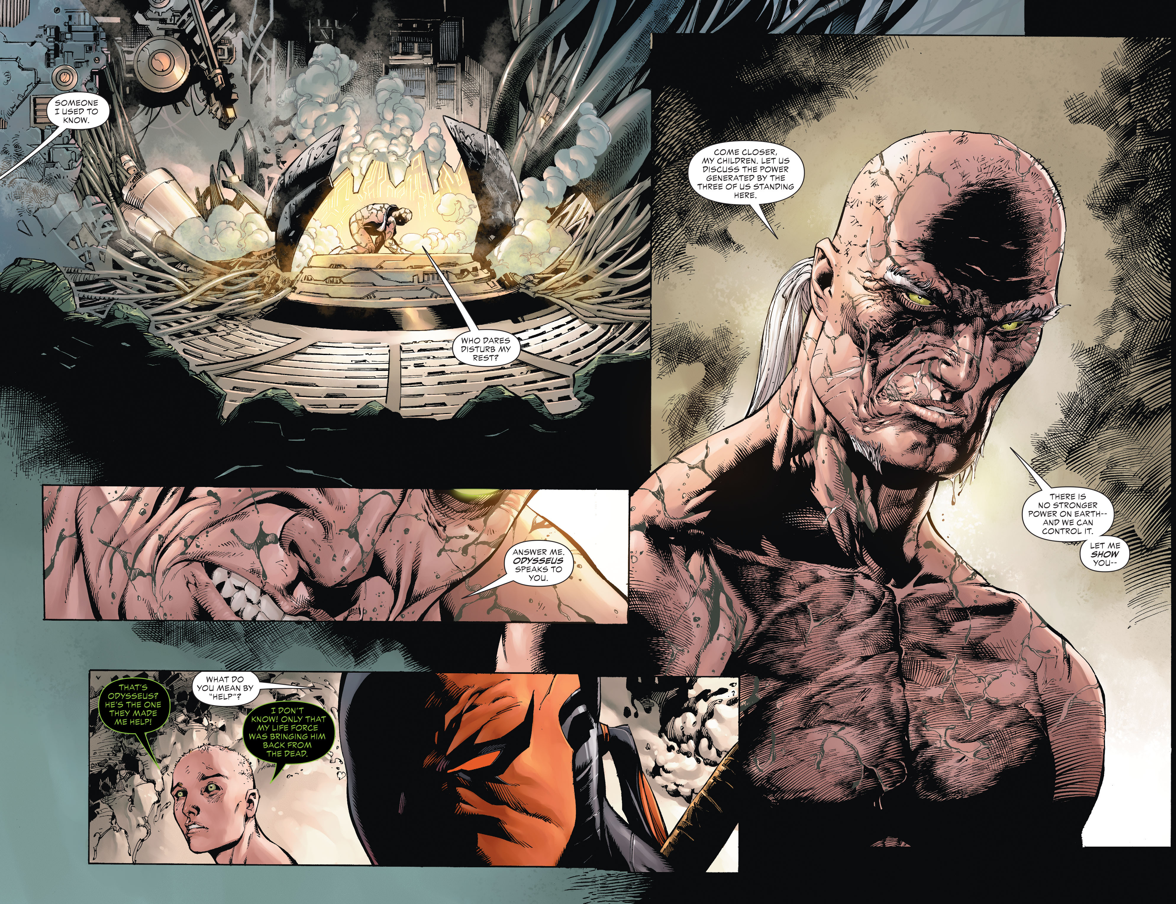 Read online Deathstroke: Gods of War comic -  Issue # TPB - 52