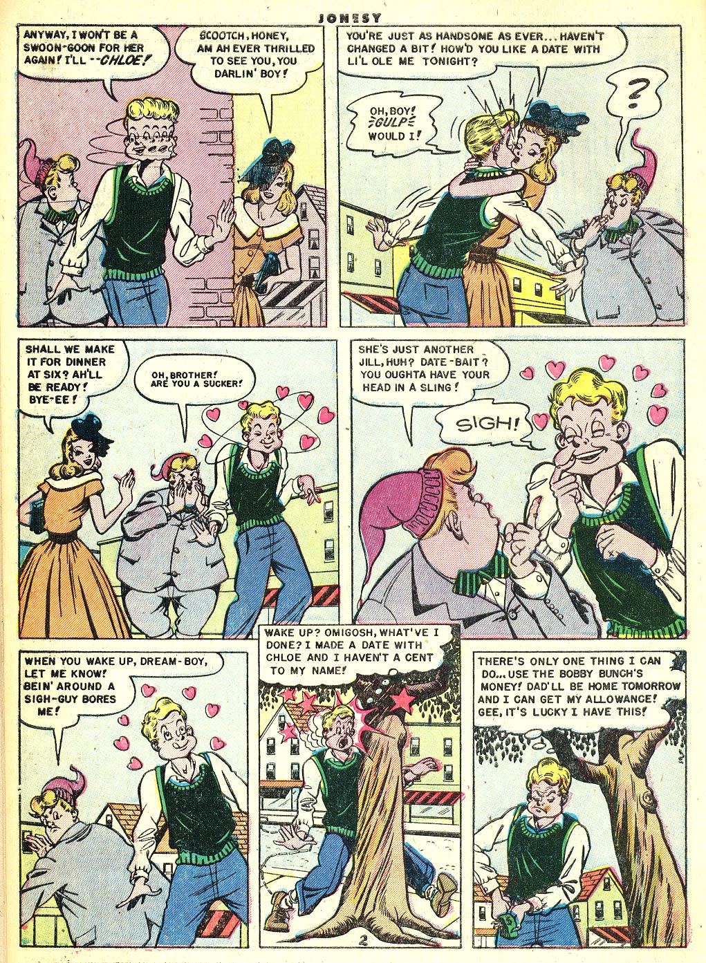 Read online Jonesy (1953) comic -  Issue #3 - 10