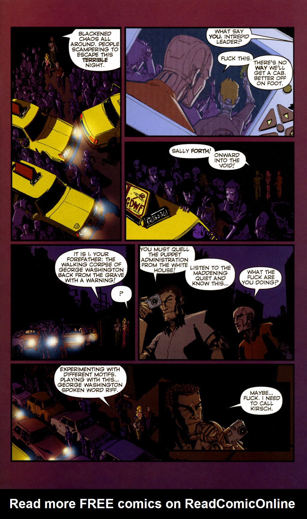 Read online NYC Mech comic -  Issue #6 - 7
