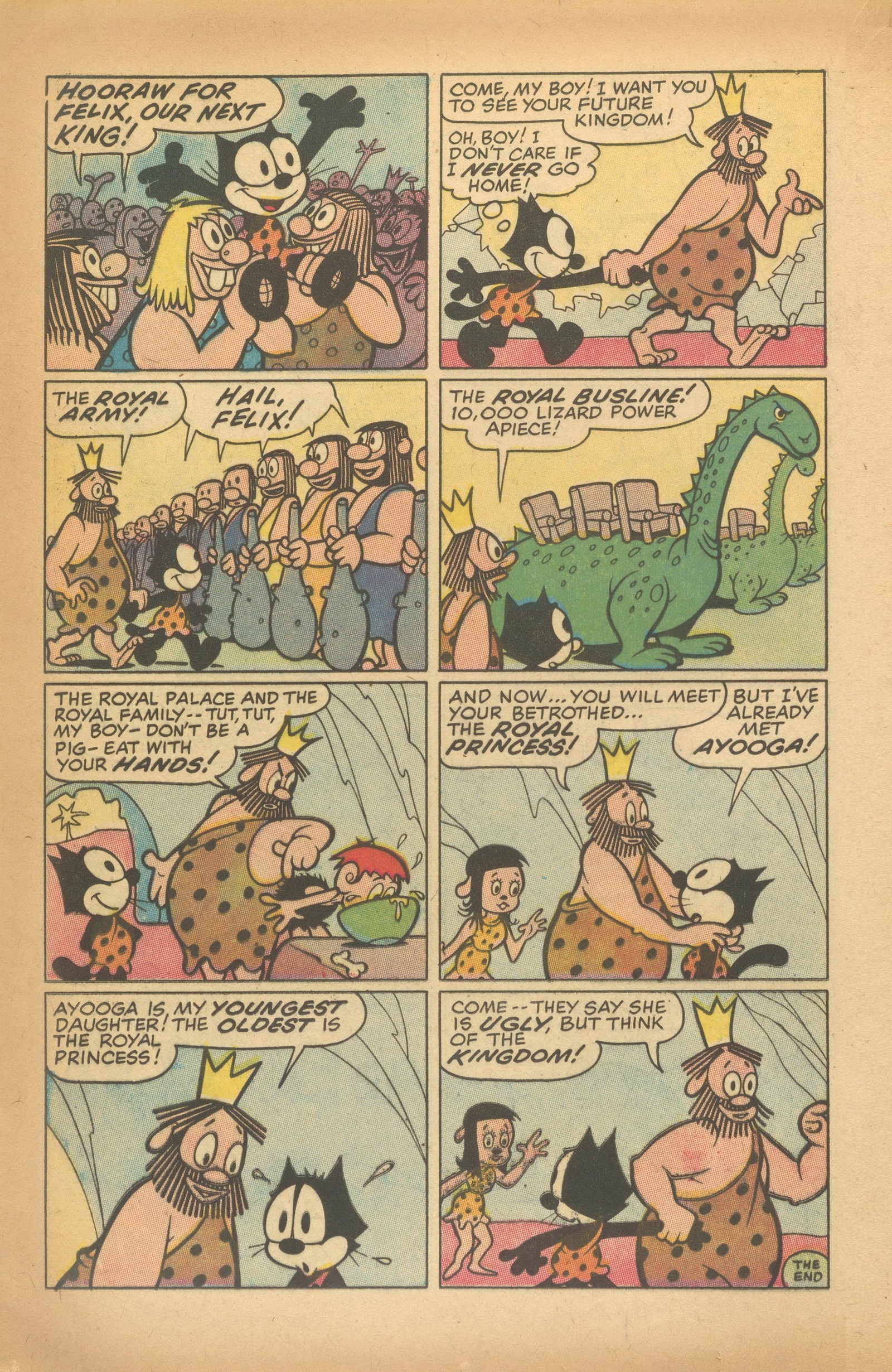 Read online Felix the Cat (1955) comic -  Issue #81 - 16