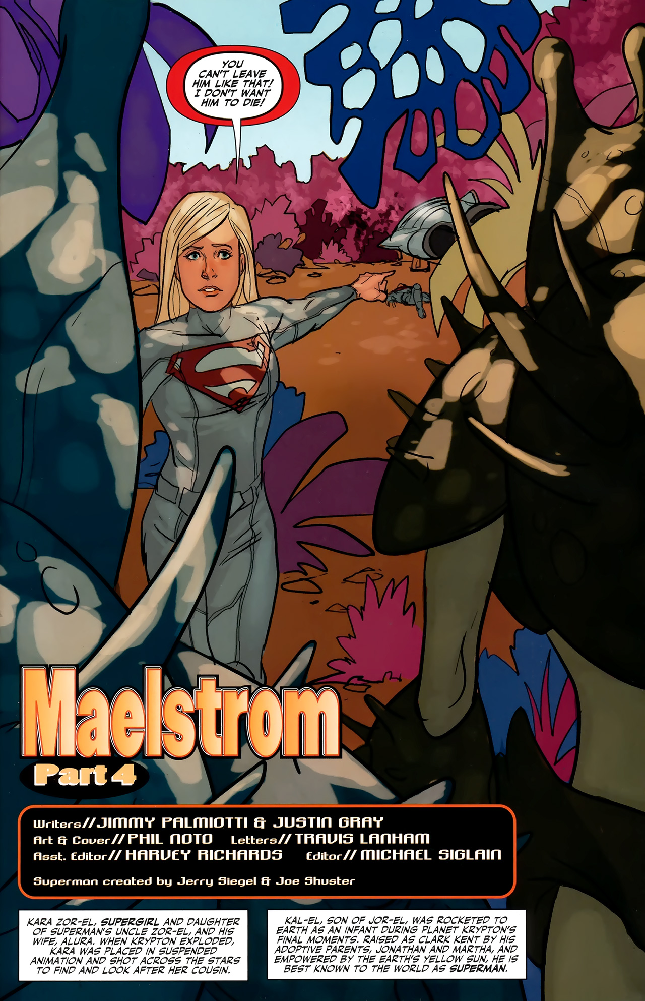 Read online Superman/Supergirl: Maelstrom comic -  Issue #4 - 2