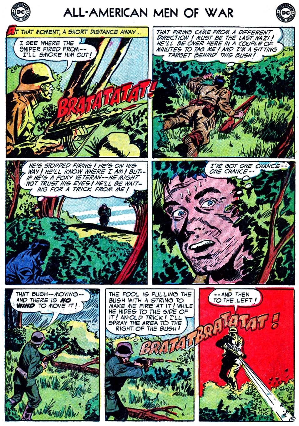 Read online All-American Men of War comic -  Issue #13 - 15