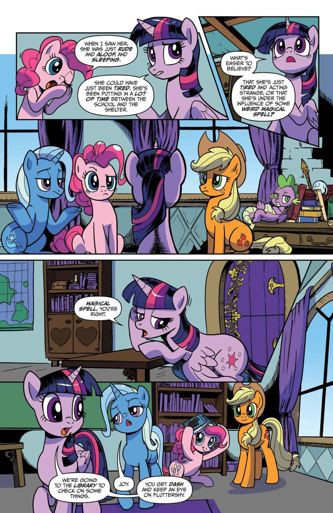 Read online My Little Pony: Friendship is Magic comic -  Issue #73 - 11