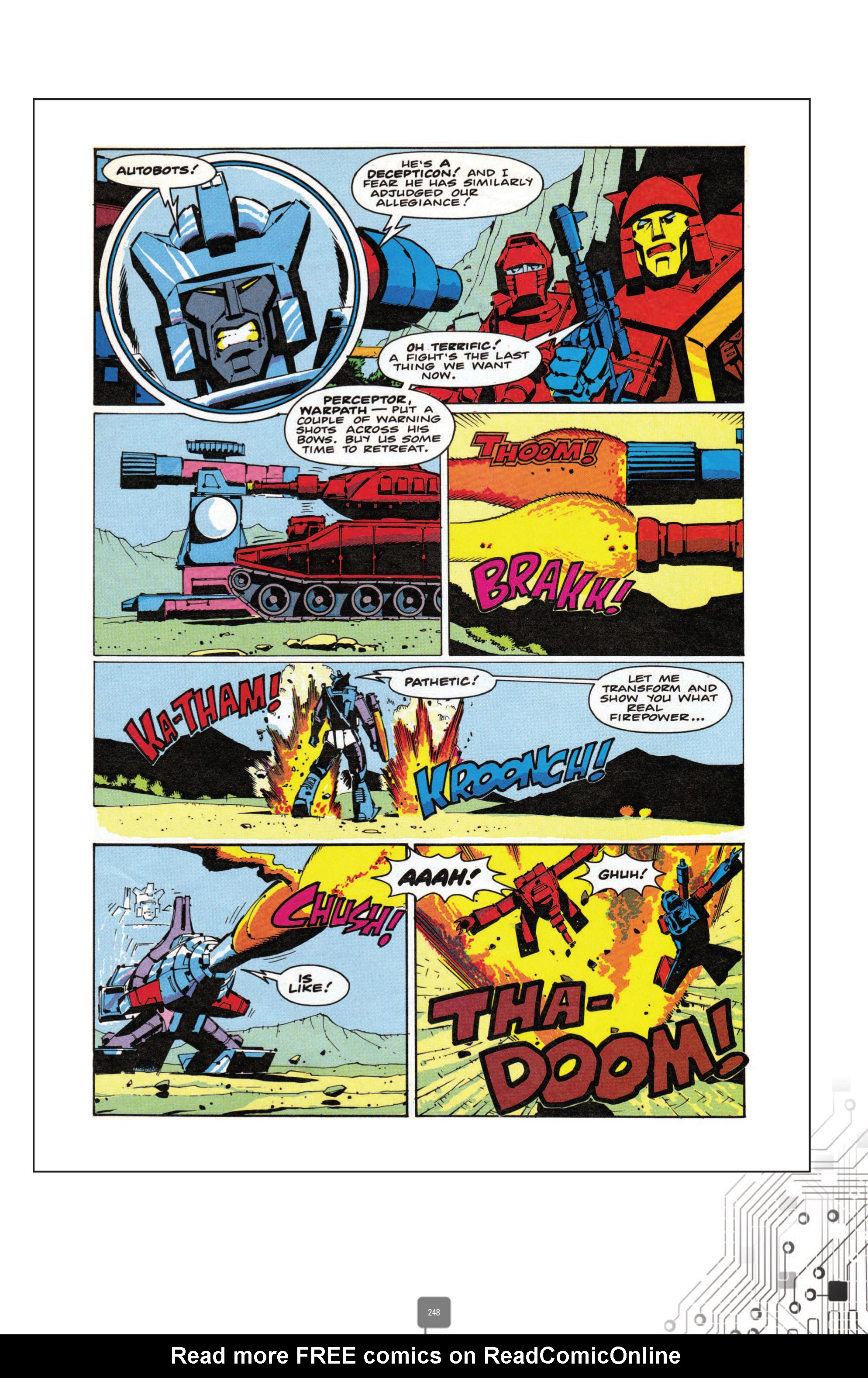 Read online The Transformers Classics UK comic -  Issue # TPB 3 - 248