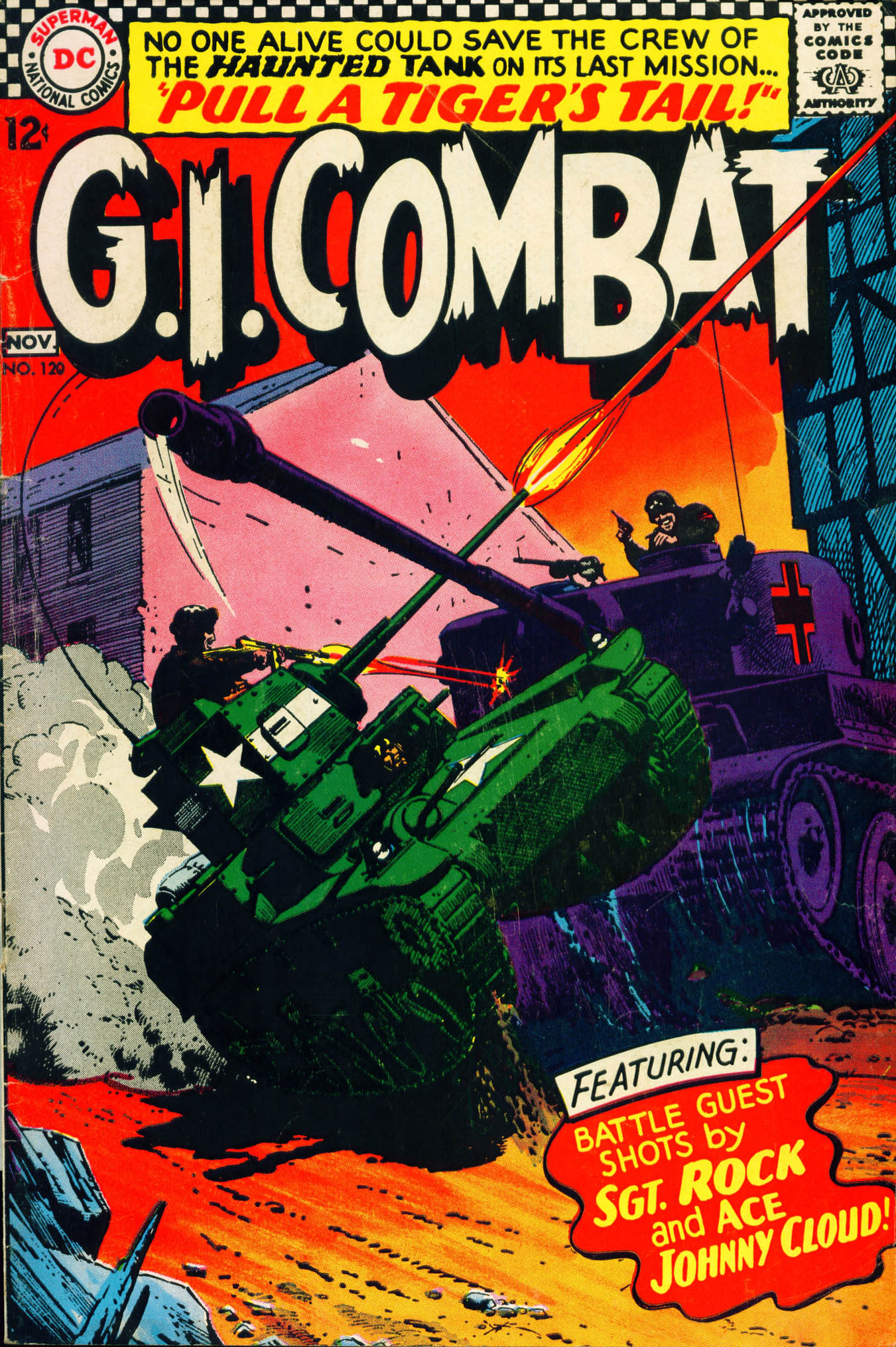 Read online G.I. Combat (1952) comic -  Issue #120 - 1