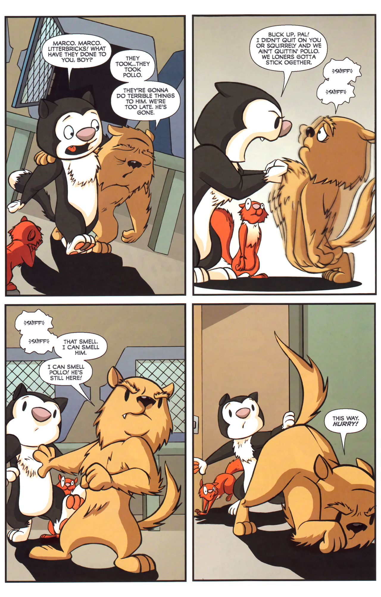 Read online Scratch9 comic -  Issue #3 - 14