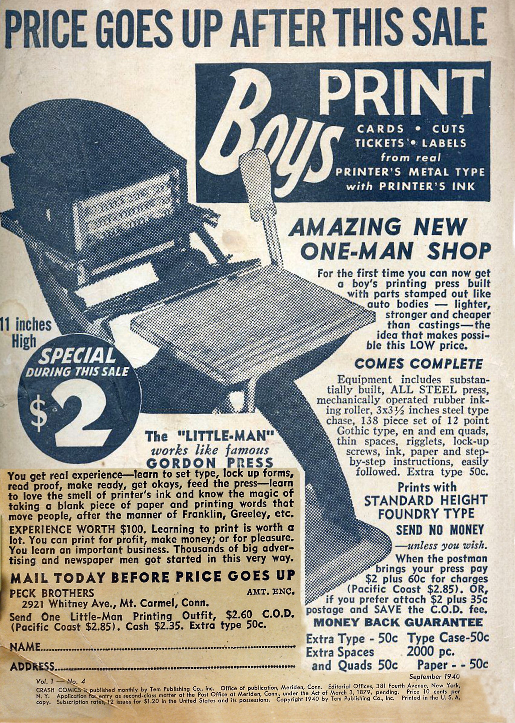 Read online Crash Comics Adventures comic -  Issue #4 - 2