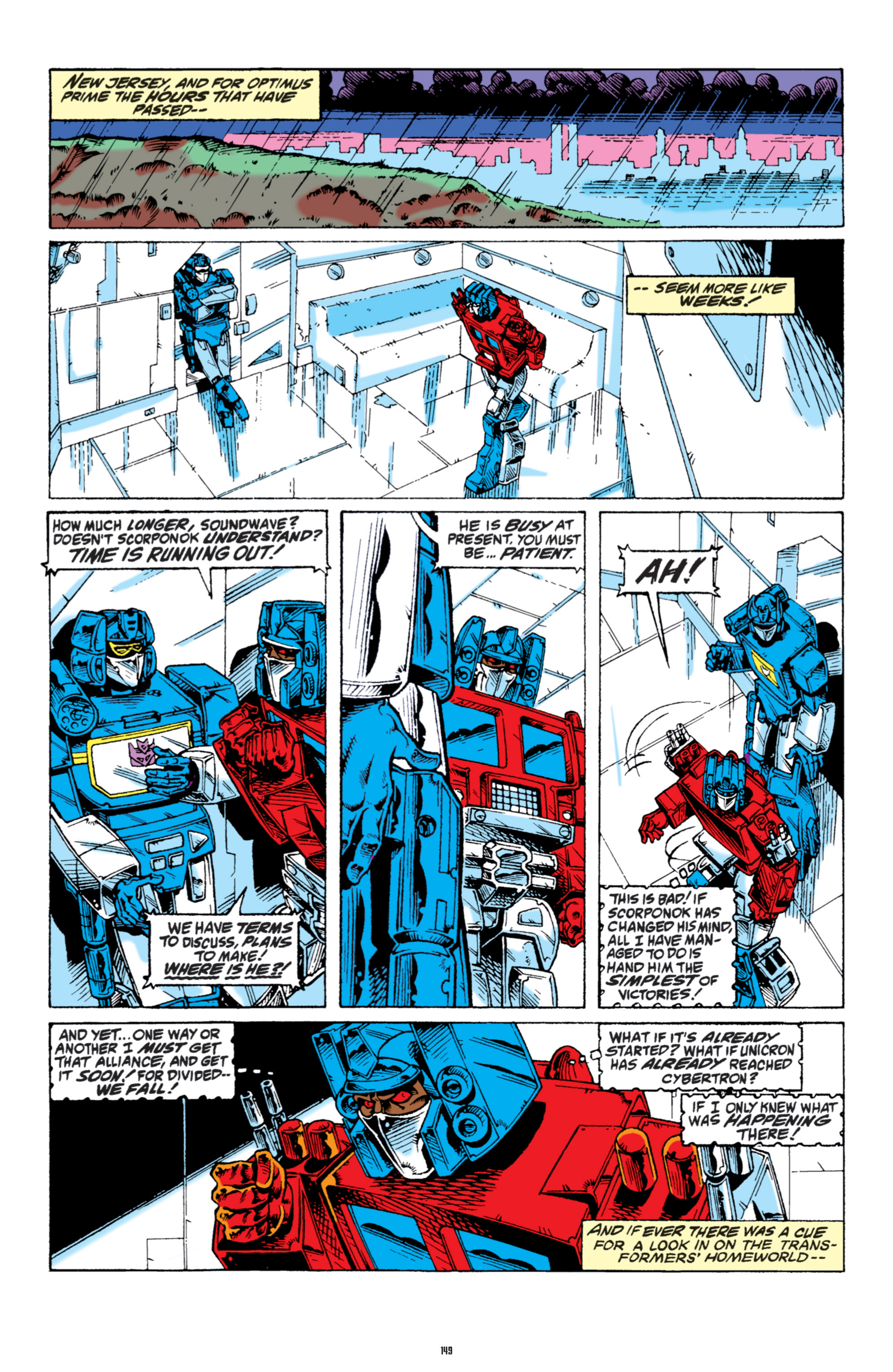 Read online The Transformers Classics comic -  Issue # TPB 6 - 149