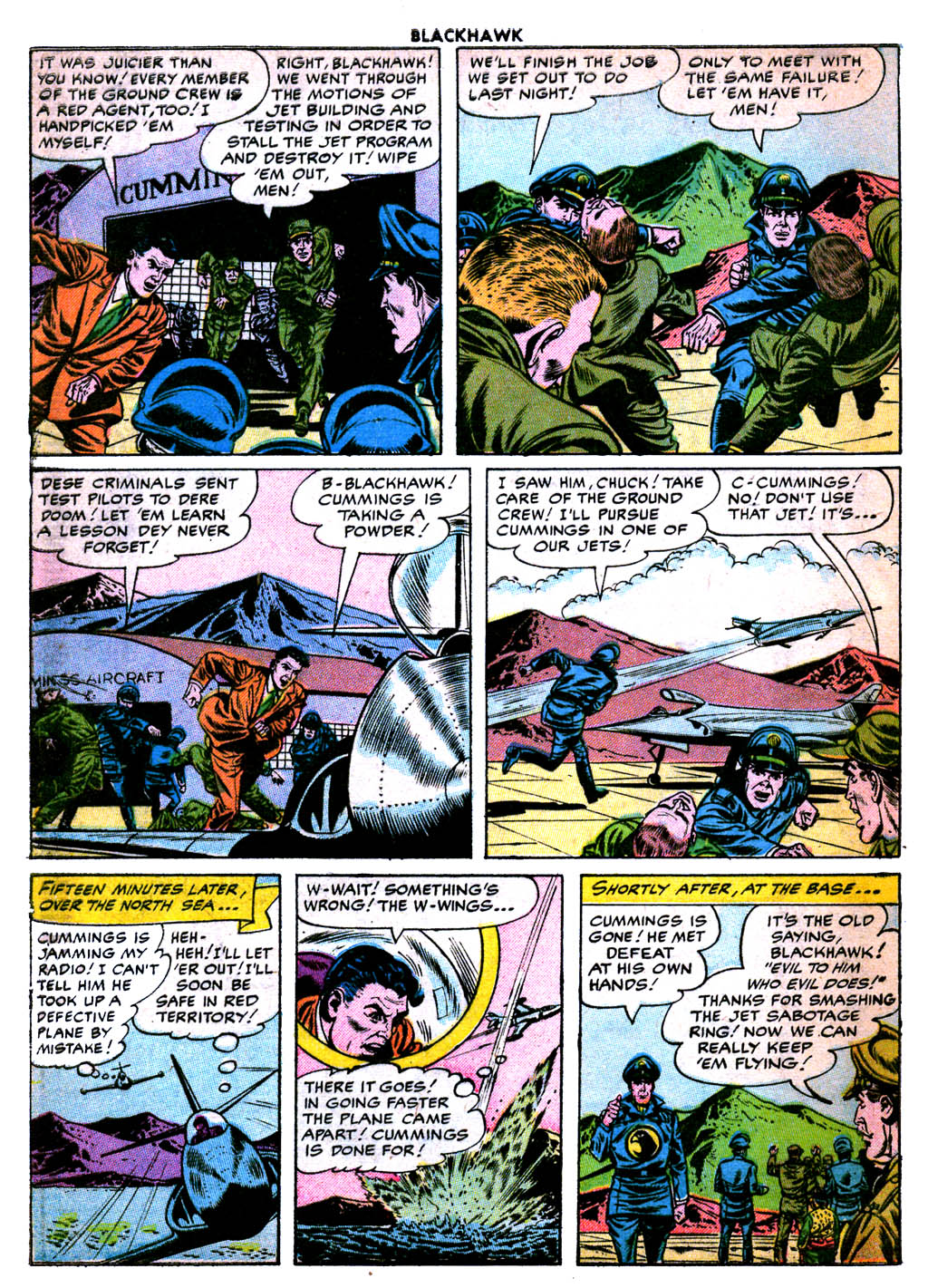 Read online Blackhawk (1957) comic -  Issue #104 - 33