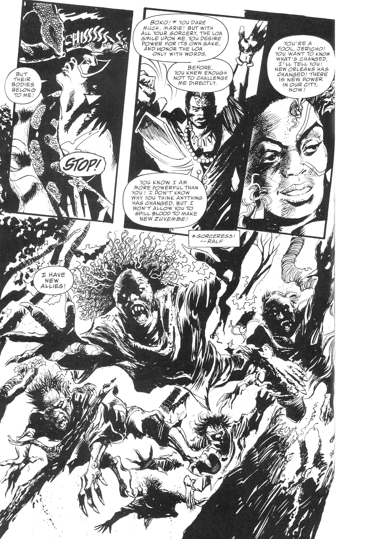 Read online Blade: Black & White comic -  Issue # TPB - 124