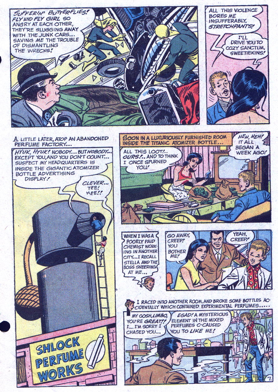 Read online Adventures of the Fly comic -  Issue #30 - 19