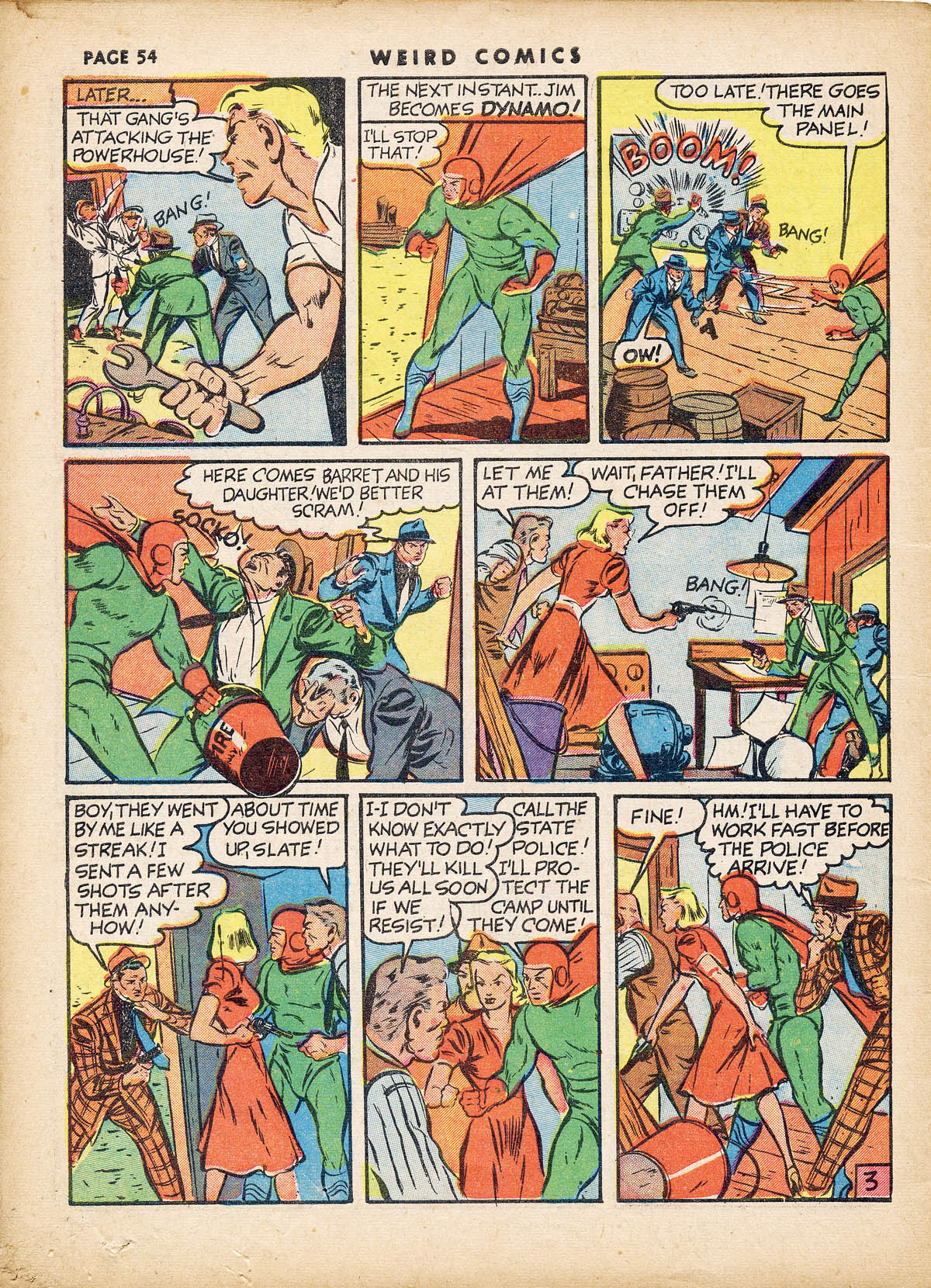 Read online Weird Comics comic -  Issue #19 - 55