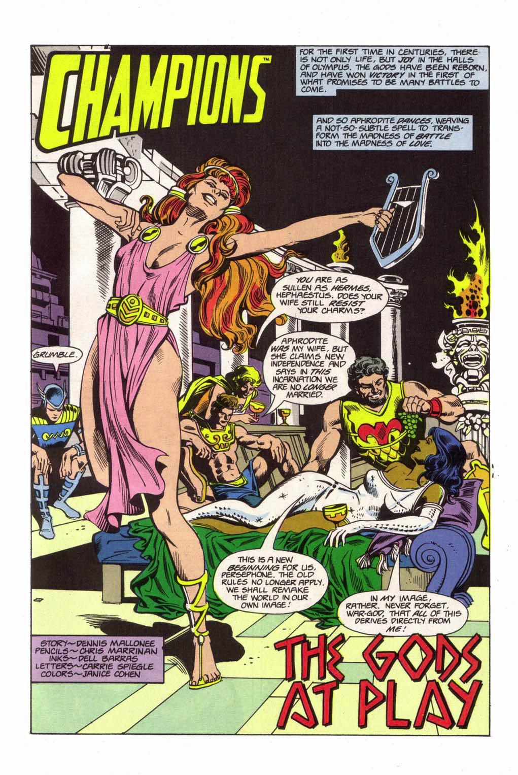 Read online Champions (1987) comic -  Issue #12 - 3