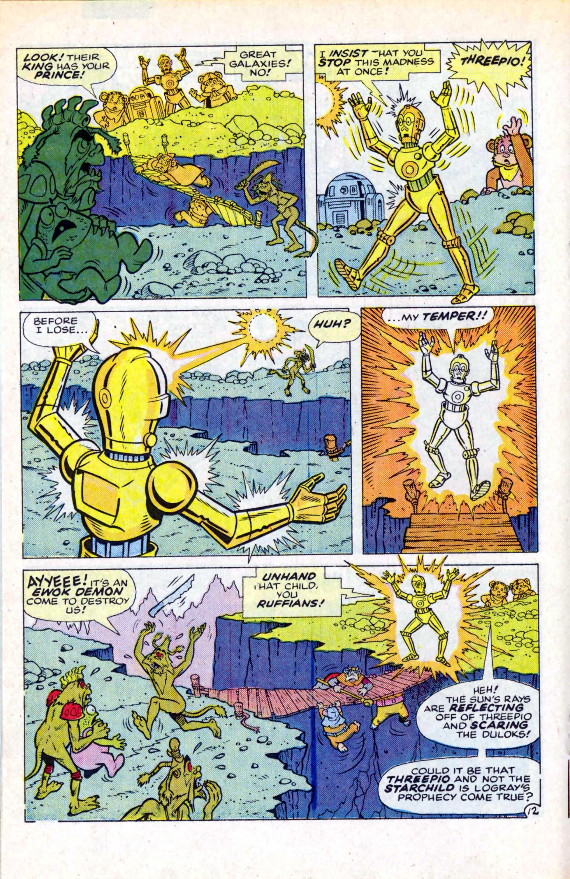 Read online Ewoks (1987) comic -  Issue #10 - 13