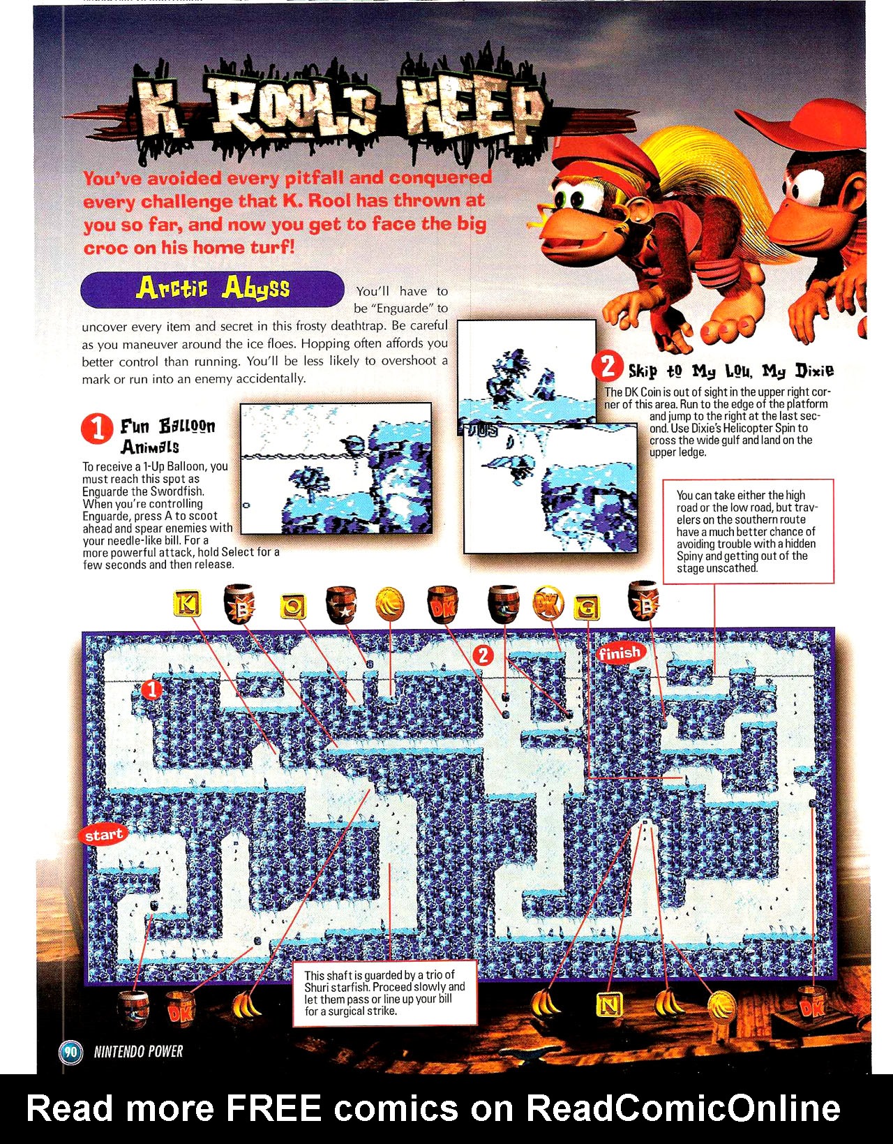 Read online Nintendo Power comic -  Issue #97 - 101