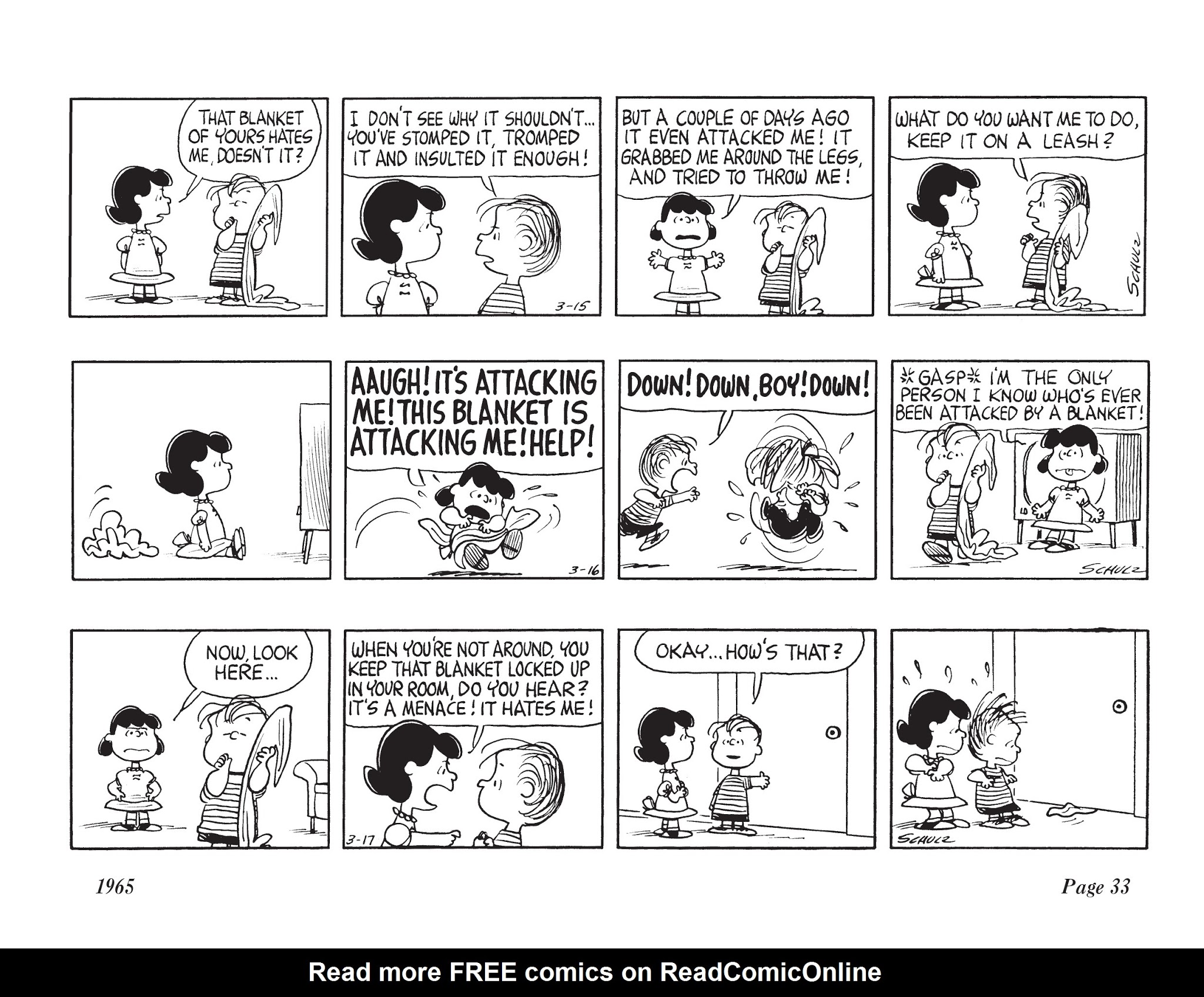 Read online The Complete Peanuts comic -  Issue # TPB 8 - 45