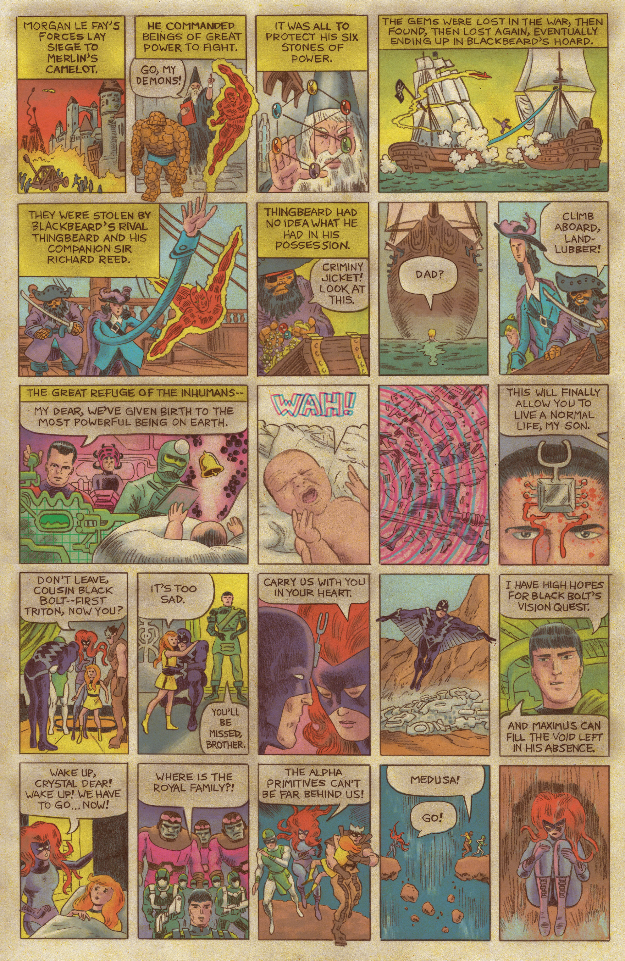 Read online Fantastic Four: Grand Design comic -  Issue #1 - 8