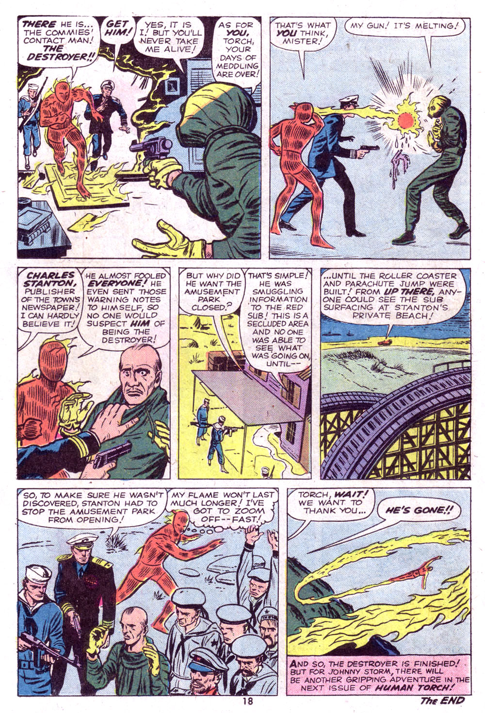 Read online The Human Torch (1974) comic -  Issue #1 - 13