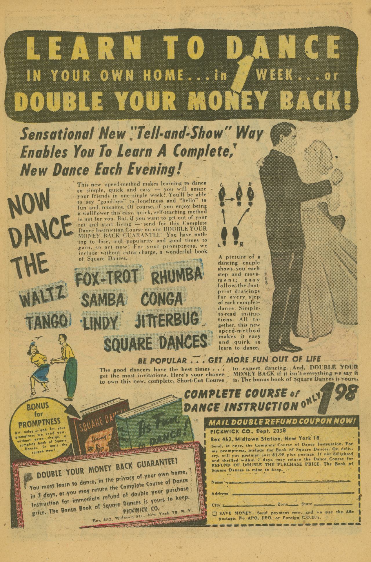 Read online Weird Mysteries (1952) comic -  Issue #1 - 13