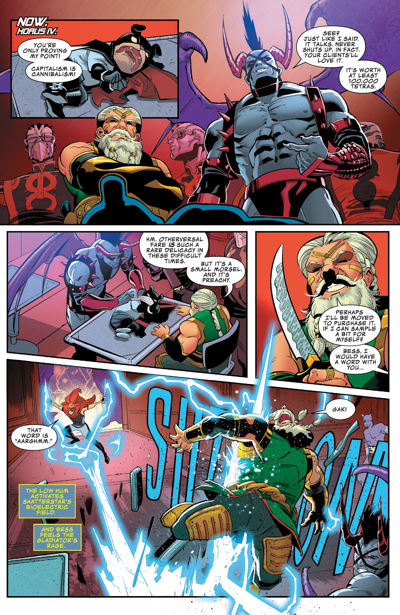 Read online Shatterstar comic -  Issue #3 - 10